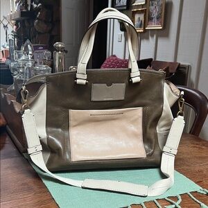 Reed Krakoff Tricolor Leather Tote